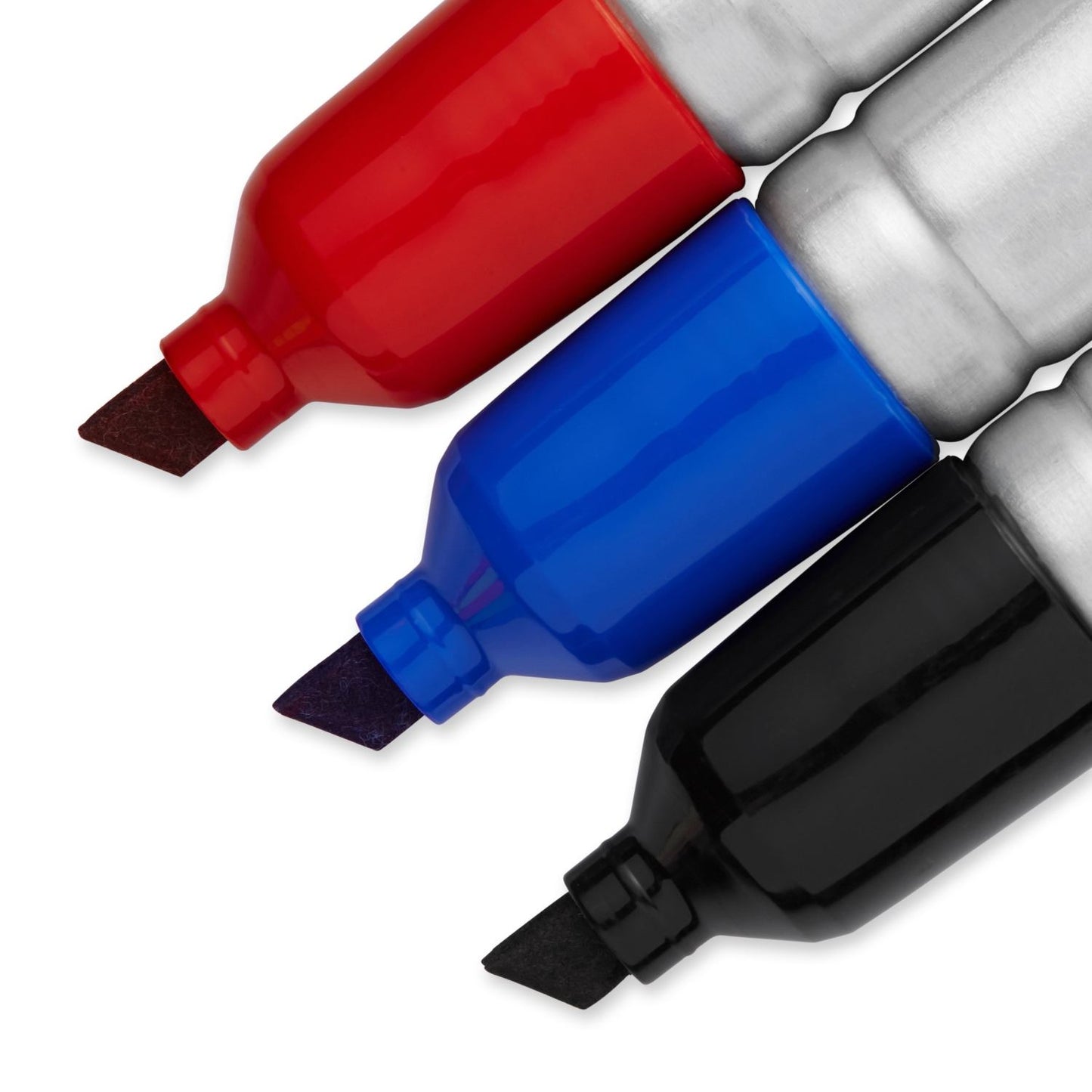 Marcador Permanente Sharpie Industrial King Size colores negro-rojo-azul x 3 unds