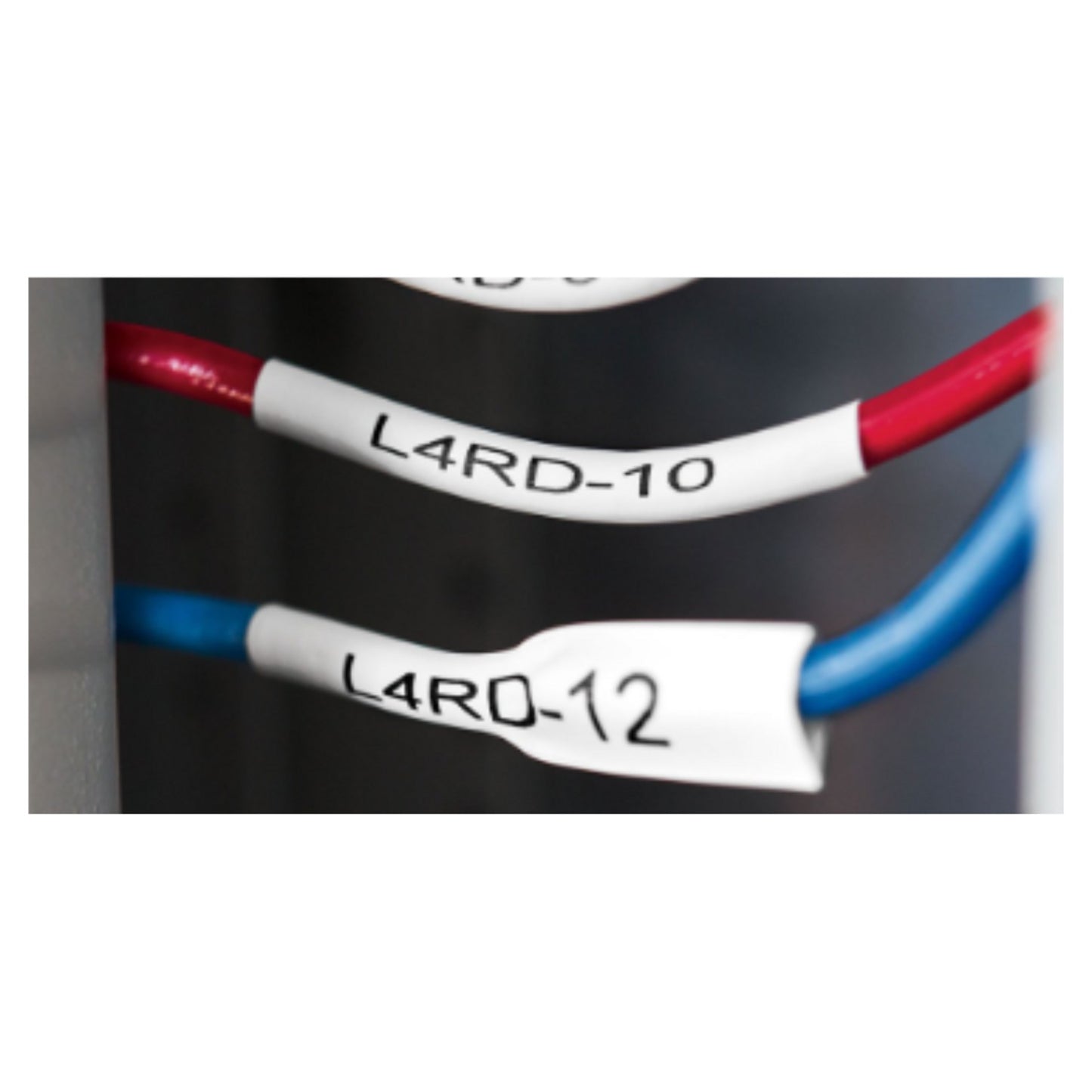 Cinta Dymo Rhino termoencogible de 19mm blanca