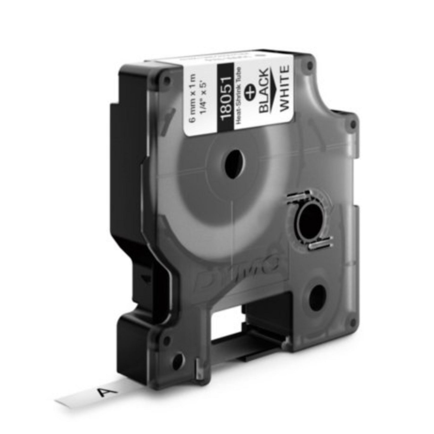 Cinta Dymo Rhino termoencogible de 6mm blanca