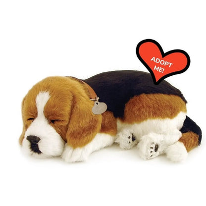 Perro de peluche que respira Beagle de 25 CM