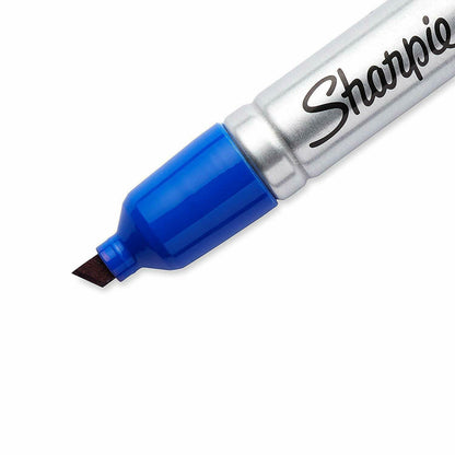 Marcador Permanente Sharpie Industrial King Size color azul x 12 unds.